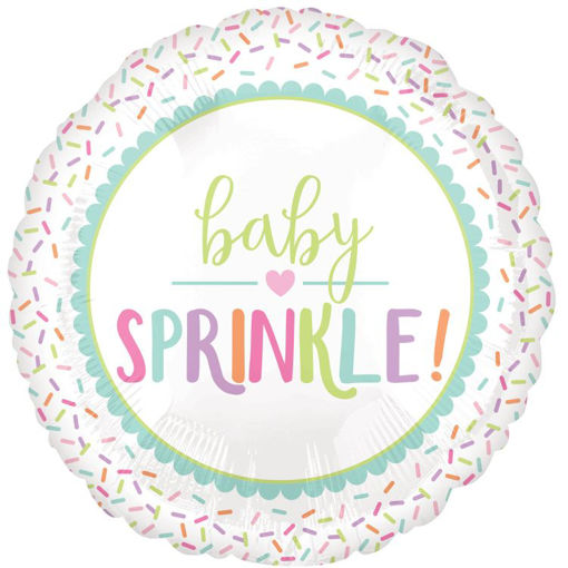 Picture of BABY SPRINKLES FOIL BALLOON 17INCH